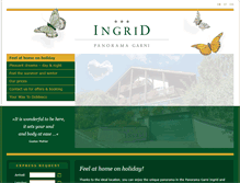 Tablet Screenshot of garni-ingrid.it